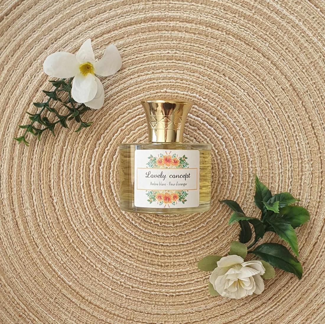 Eau de Parfum Ambre blanc fleur d'oranger